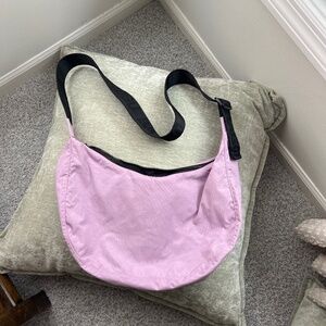 Baggu Lavender Medium Crescent Bag
